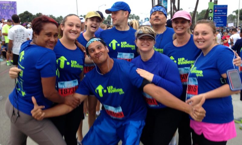 Group of runners